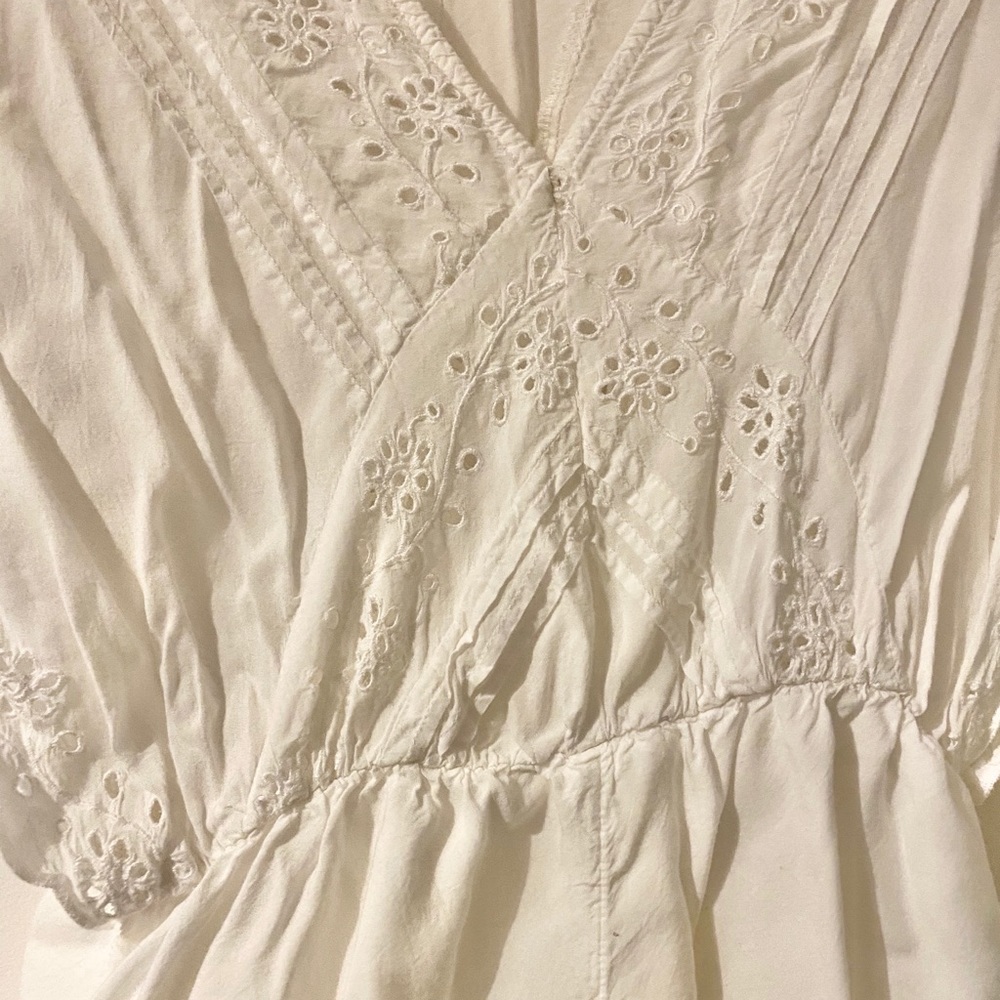 Amuse Society White eyelet romper - Picture 6 of 8